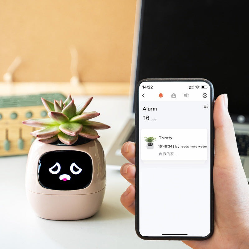 Robot Flower Pot