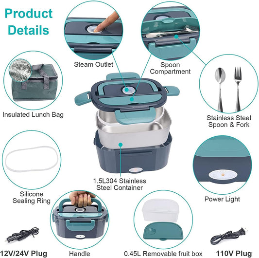 Electric Heated Lunch Box
