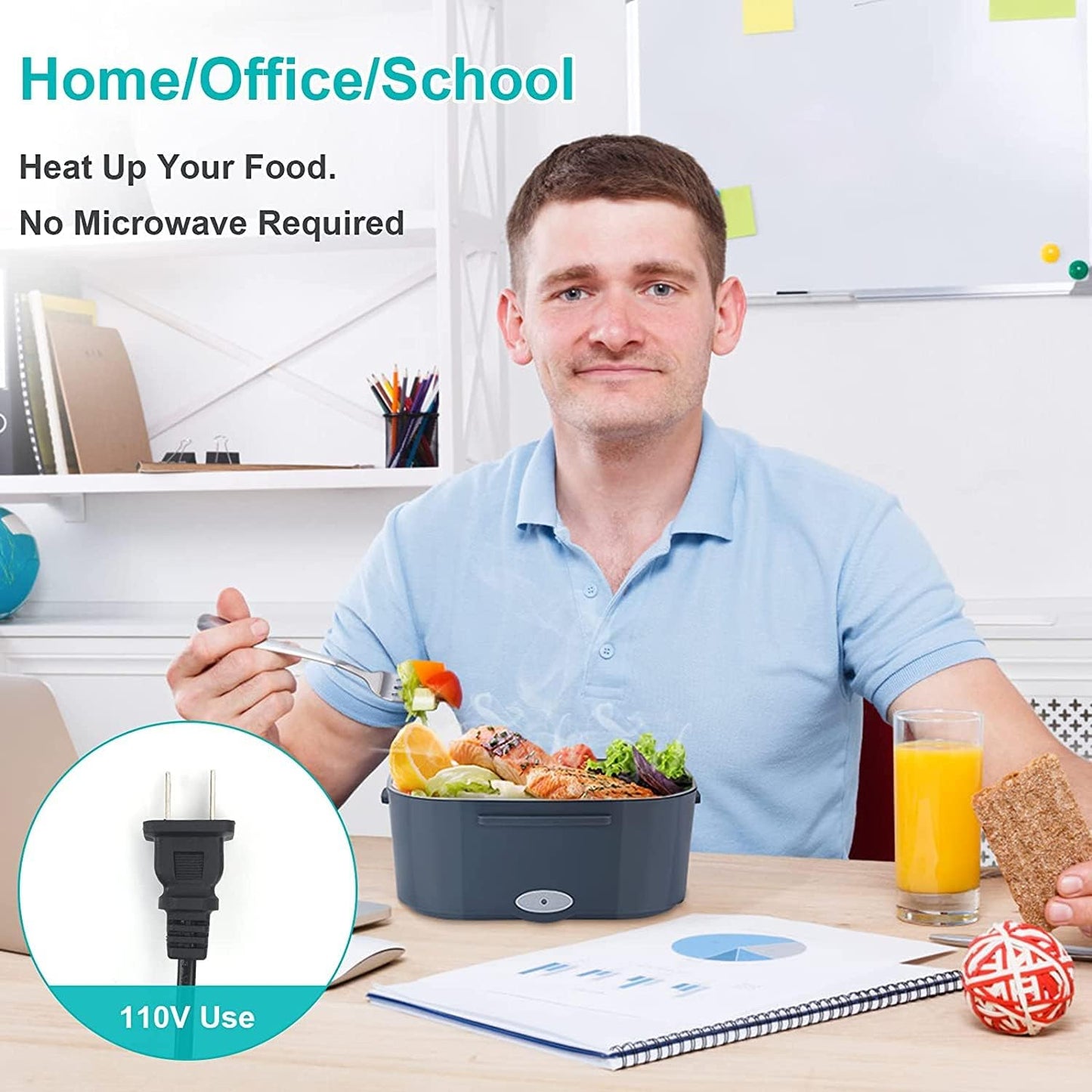 Electric Heated Lunch Box