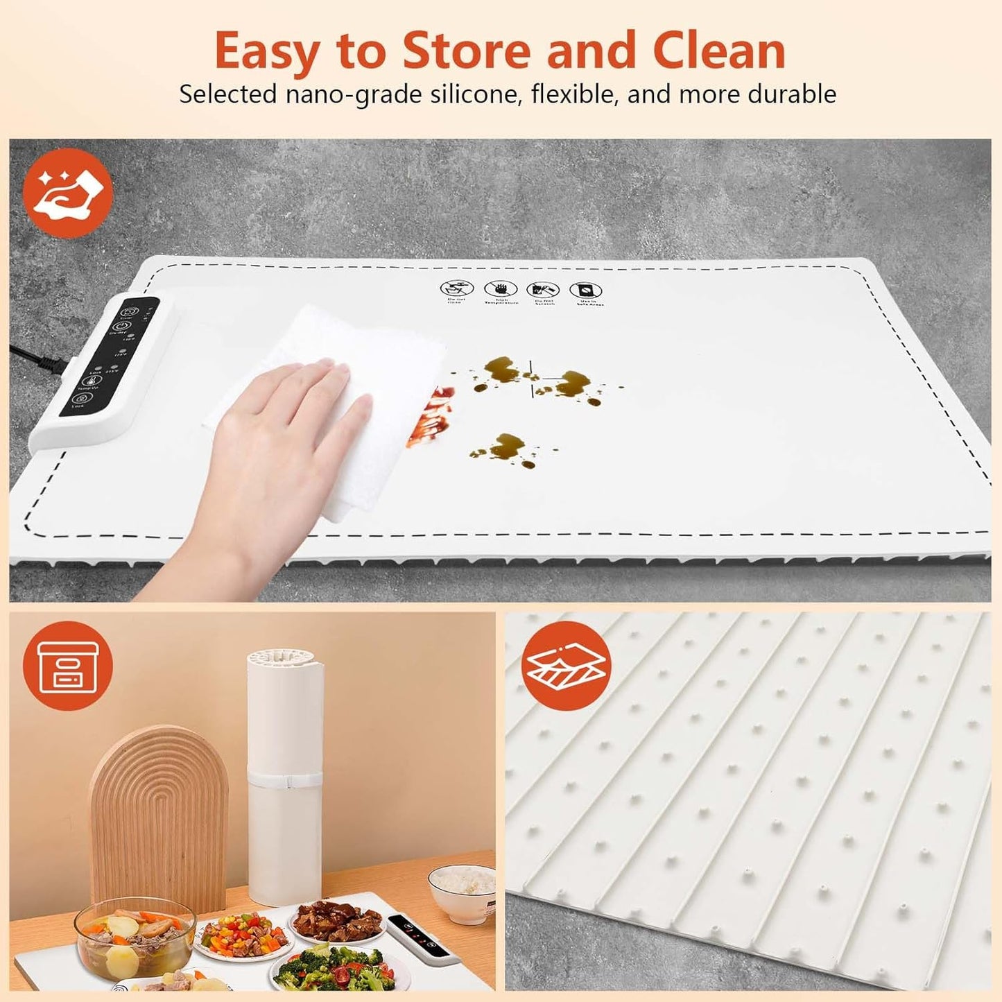 Electric Food Heating Mat