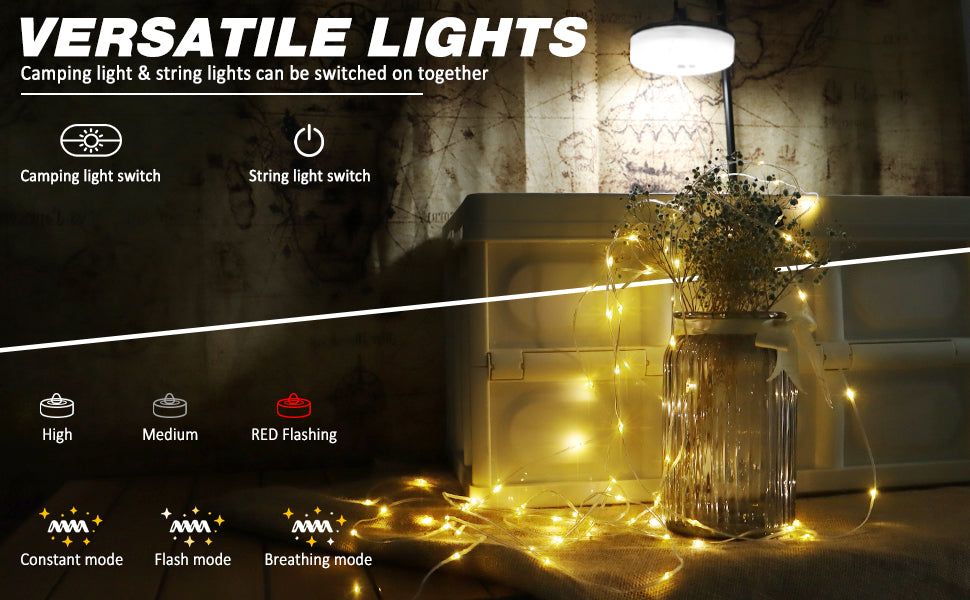 Outdoor Atmosphere LED Camping Light